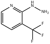3-(Trifluoromethyl)pyrid-2-ylhydrazine 구조식 이미지