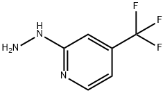 2-HYDRAZINO-4-(트리플루오로메틸)피리딘 구조식 이미지