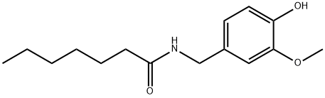 N-VANILLYLHEPTANAMIDE Structure