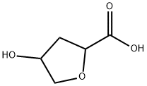 4-HYDROXY-TETRAHYDRO-2-FUROIC ACID Structure