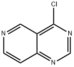 Pyrido[4,3-d]pyrimidine, 4-chloro- 구조식 이미지
