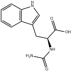 N-CARBAMYL-L-TRYPTOPHAN Structure