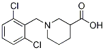 1-(2,6-DICHLORO-BENZYL)-PIPERIDINE-3-CARBOXYLIC ACID Structure