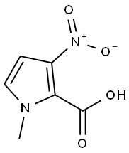 2-CARBOXYLATE-1-METHYL-3-NITROPYRROLE Structure