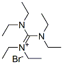 N-(BIS(DIETHYLAMINO)-METHYLENE)-N-ETHYL-ETHANAMINIUMBROMIDE 구조식 이미지