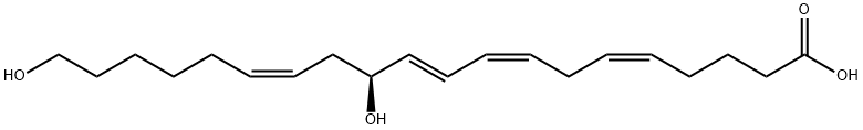 12(S),20-DIHETE Structure