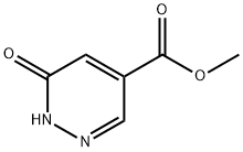 6-옥소-1,6-디히드로피리다진-4-카르복실산메틸에스테르 구조식 이미지