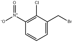 BENZENE, 1-(BROMOMETHYL)-2-CHLORO-3-NITRO- Structure