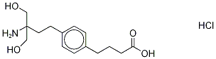 FTY720 Butanoic Acid Hydrochloride Structure