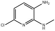 2,3-PYRIDINEDIAMINE, 6-CHLORO-N2-METHYL- Structure