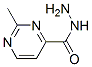 4-Pyrimidinecarboxylicacid,2-methyl-,hydrazide(7CI) Structure