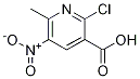 2-Chloro-6-Methyl-5-nitropyridine-3-carboxylic acid Structure
