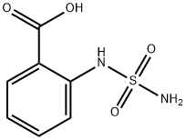 Benzoic acid, 2-[(aminosulfonyl)amino]- (9CI) Structure