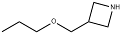 3-(Propoxymethyl)azetidine Structure