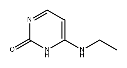 2(1H)-Pyrimidinone, 4-(ethylamino)- (9CI) 구조식 이미지