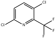 3,6-Dichloro-2-(trifluoromethyl)pyridine 구조식 이미지