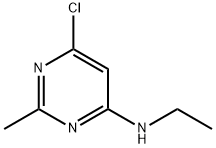 6-클로로-N-에틸-2-메틸피리미딘-4-아민 구조식 이미지