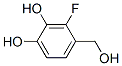 1,2-Benzenediol,  3-fluoro-4-(hydroxymethyl)- Structure