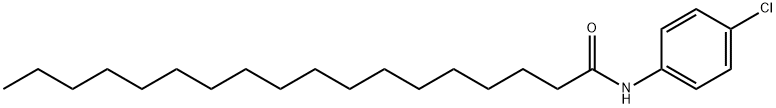 옥타데카나미드,N-(4-클로로페닐)- 구조식 이미지