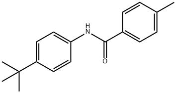 N-(4-tert-부틸페닐)-4-메틸벤자미드 구조식 이미지