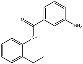 3-amino-N-(2-ethylphenyl)benzamide Structure