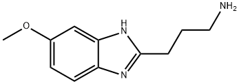 3-(5-Methoxy-1H-benzimidazol-2-yl)propan-1-amine dihydrochloride 구조식 이미지