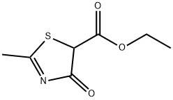 ETHYL 2-METHYL-4-OXO-4,5-DIHYDRO-1,3-THIAZOLE-5-CARBOXYLATE Structure