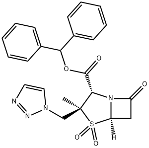 Tazobactam Diphenylmethyl Ester Structure