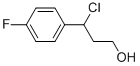 3-클로로-3-(4-플루오로페닐)프로판-1-OL 구조식 이미지