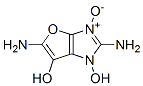 1H-Furo[2,3-d]imidazol-6-ol,  2,5-diamino-1-hydroxy-,  3-oxide Structure