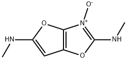 푸로[2,3-d]옥사졸-2,5-디아민,N,N-디메틸-,3-옥사이드(9CI) 구조식 이미지