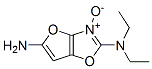 Furo[2,3-d]oxazole-2,5-diamine,  N,N-diethyl-,  3-oxide  (9CI) Structure