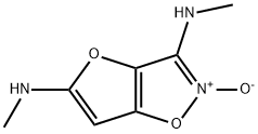 Furo[2,3-d]isoxazole-3,5-diamine,  N,N-dimethyl-,  2-oxide  (9CI) Structure
