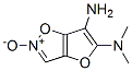 Furo[2,3-d]isoxazole-5,6-diamine,  N,N-dimethyl-,  2-oxide  (9CI) Structure