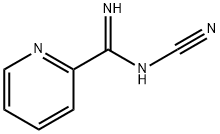 Pyridine-2-yl-N-cyanoamidine 구조식 이미지