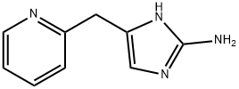 1H-Imidazol-2-amine,  5-(2-pyridinylmethyl)- Structure