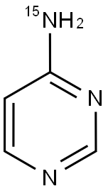 4-피리미디나민-N-15N 구조식 이미지