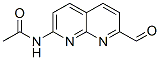 Acetamide,  N-(7-formyl-1,8-naphthyridin-2-yl)- Structure