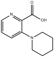 3-PIPERIDINOPYRIDINE-2-CARBOXYLIC ACID Structure