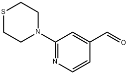 2-(Thiomorpholin-4-yl)isonicotinaldehyde Structure