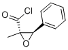 Oxiranecarbonyl chloride, 2-methyl-3-phenyl-, trans- (9CI) Structure