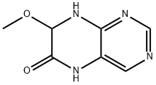 6-Pteridinol,7,8-dihydro-7-methoxy-(7CI) Structure