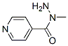 4-Pyridinecarboxylicacid,1-methylhydrazide(9CI) Structure