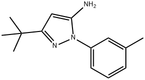 3-TERT-BUTYL-1-(3-METHYLPHENYL)-1H-PYRAZOL-5-AMINE 구조식 이미지