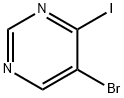 5-브로모-4-요오도피리미딘 구조식 이미지
