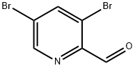 3,5-дибр-ПИРИДИН-2-YL-альдегидный структурированное изображение