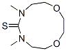 7,9-Dimethyl-1,4-dioxa-7,9-diazacycloundecane-8-thione Structure