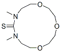 10,12-Dimethyl-1,4,7-trioxa-10,12-diazacyclotetradecane-11-thione Structure