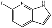 1H-Pyrrolo[2,3-b]pyridine, 6-fluoro- 구조식 이미지