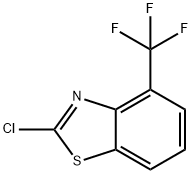 2-클로로-4-(트리플루오로메틸)벤조티아졸 구조식 이미지
